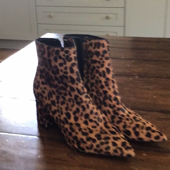 Ulani Leopard Booties - Picture 2 of 3